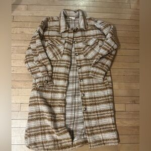 Fuzzy Flannel Shacket